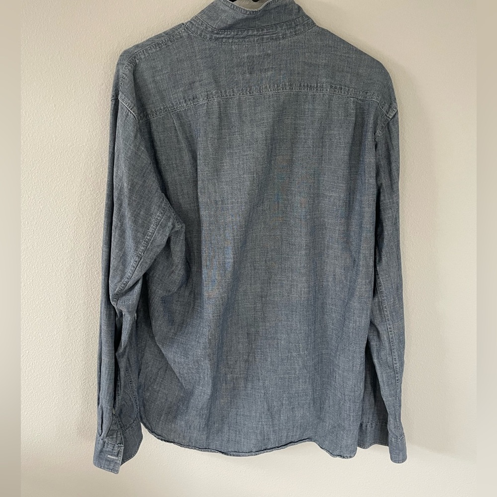 J Crew cotton chambray shirt